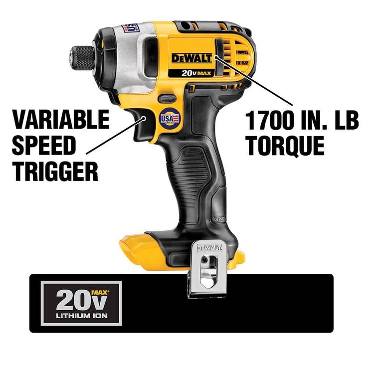 20-Volt MAX Lithium-Ion Cordless Combo Kit (5-Tool) with (1) 4.0Ah Battery, (1) 2.0Ah Battery, Charger and Bag
